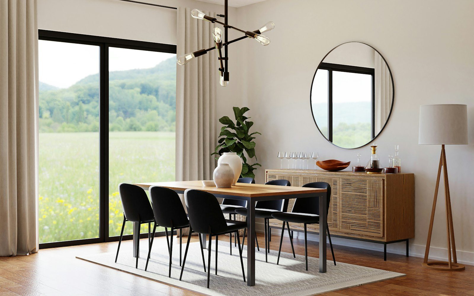 Dining area styling inspiration